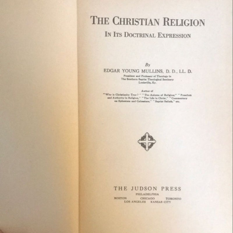 The Christian Religion 