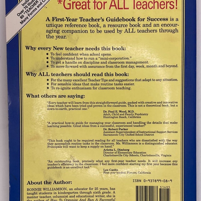 A First-Year Teacher's Guidebook for Success