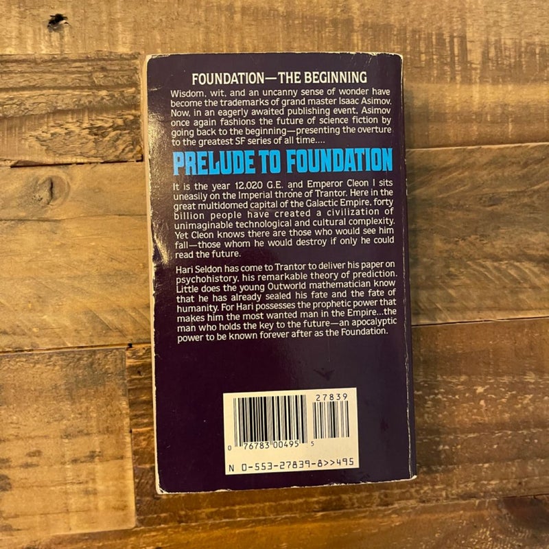 Prelude to Foundation
