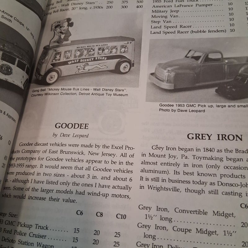 Toy Cars and Trucks