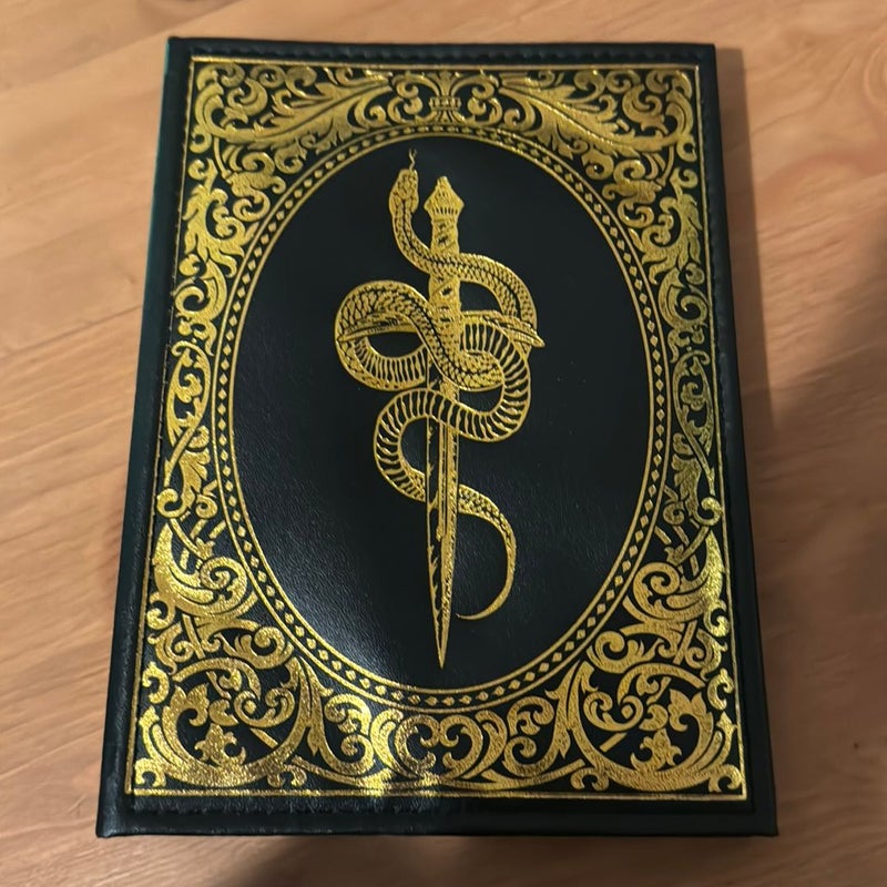 Bookish Box The Serpent of the Wings of Night jewelry book