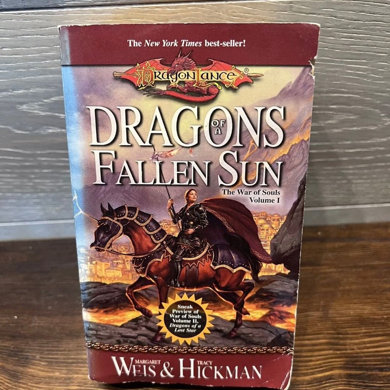 Dragon Lance The War of Souls Trilogy Books Fantasy Paperback Weis & Hickman