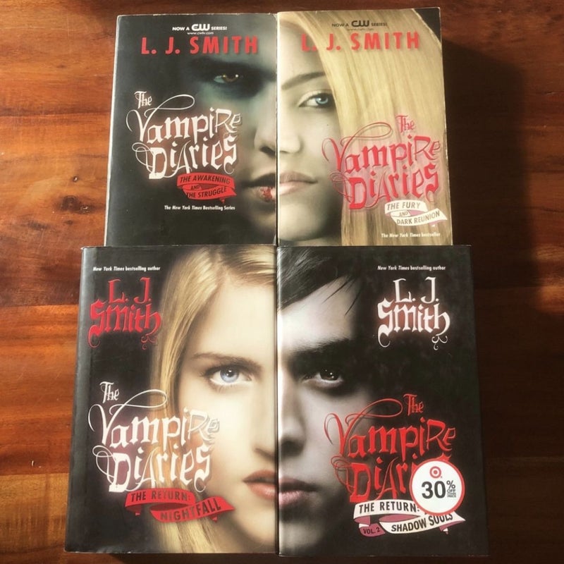 The Vampire Diaries books 1-6