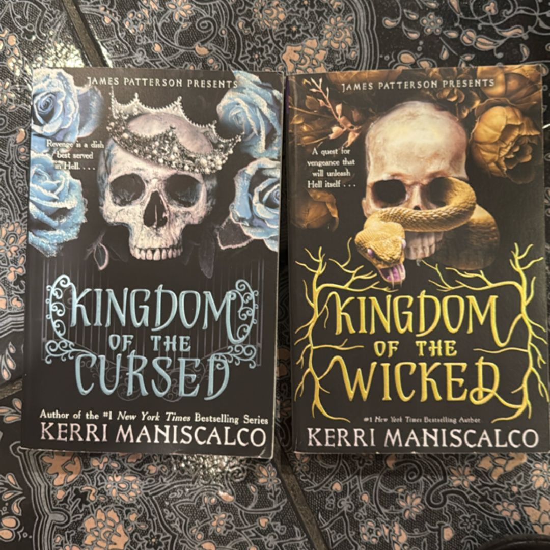 Kingdom Of The Cursed (Kingdom Of The Wicked, Book 2) By Kerri Maniscalco – Paperback, GOOD