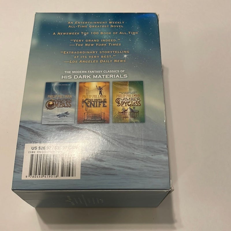 His Dark Materials 3-Book Paperback Boxed Set