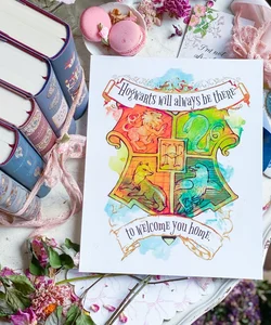 8x10 Harry Potter Hogwarts Print