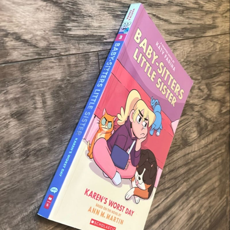 Karen's Worst Day (Baby-Sitters Little Sister Graphic Novel #3)