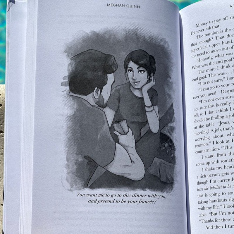 SIGNED by hand Illustrated Edition A Not So Meet Cute