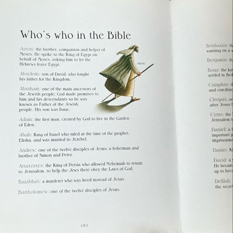 The Usborne Illustrated Children’s Bible Stories 