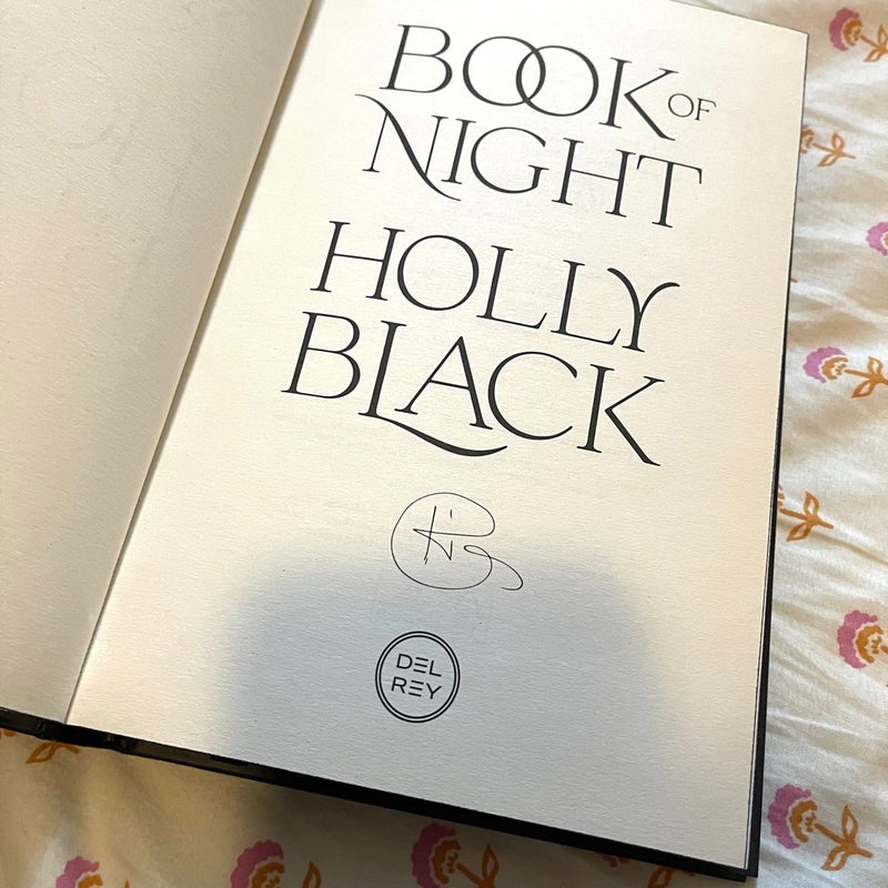 Book of Night Fairyloot Edition