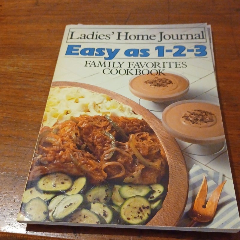 Easy as 1 2 3 Ladies' Home Journal Cookbook