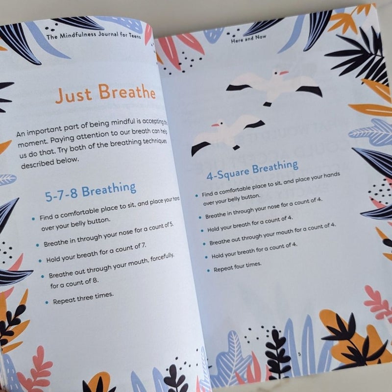 The Mindfulness Journal for Teens by Jennie Marie Battistin