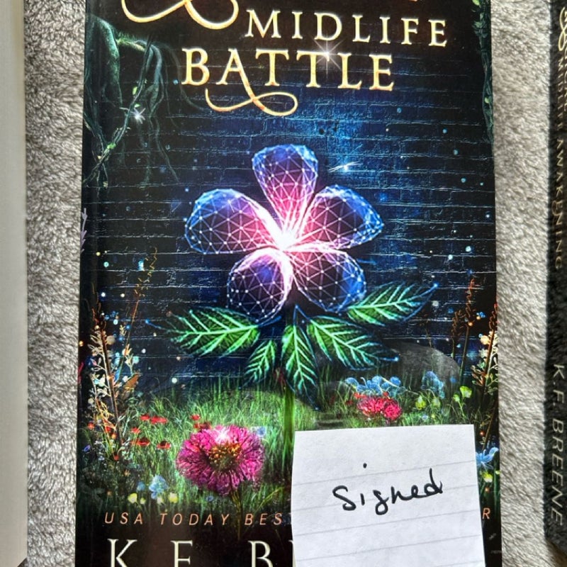 Leveling up series - magical midlife madness series- original cover -most signed