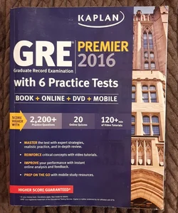 Kaplan GRE® with 6 Practice Tests