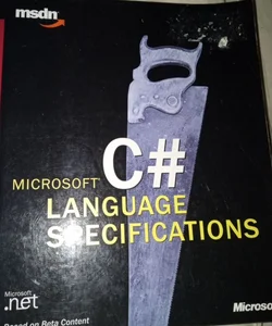 Microsoft C# Language Specifications