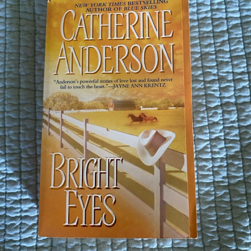 Bright Eyes Paperback Book by Catherine Anderson
