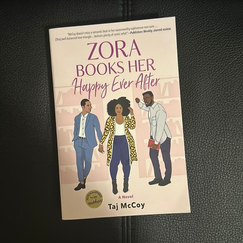 Zora Books Her Happy Ever After *signed*