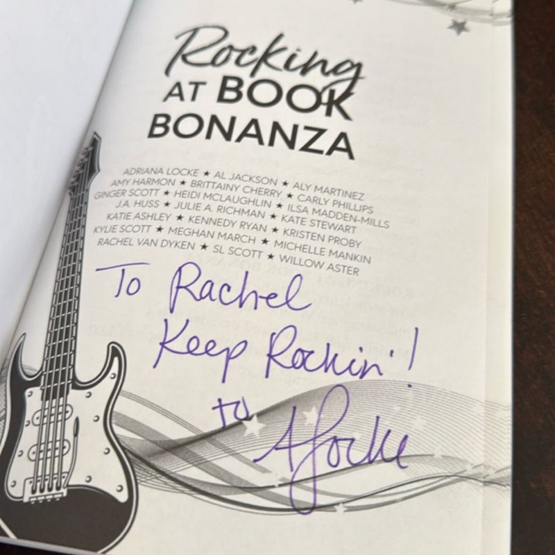 Rocking at Book Bonanza