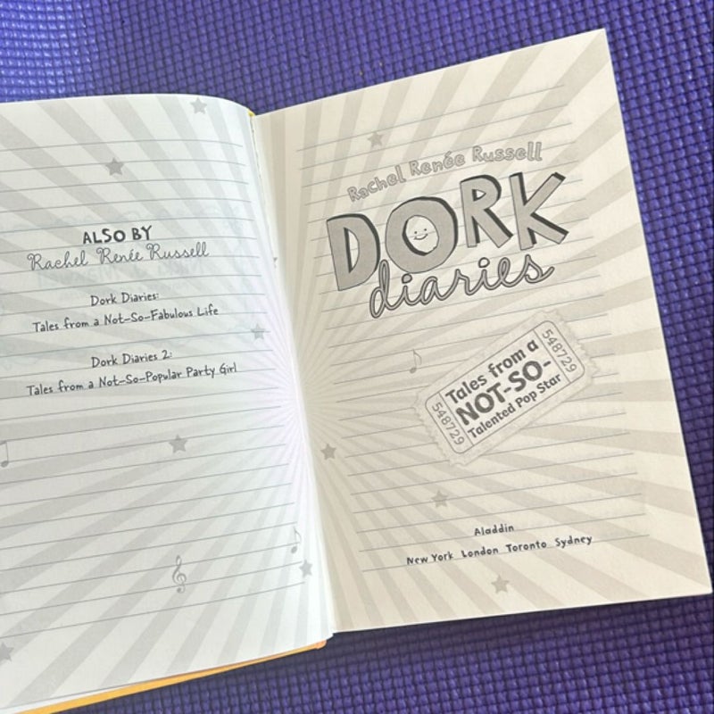 Dork Diaries 3