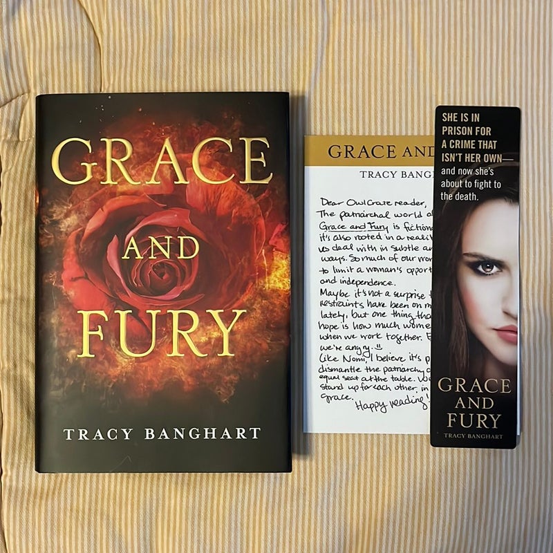 Grace and Fury OwlCrate Signed Edition