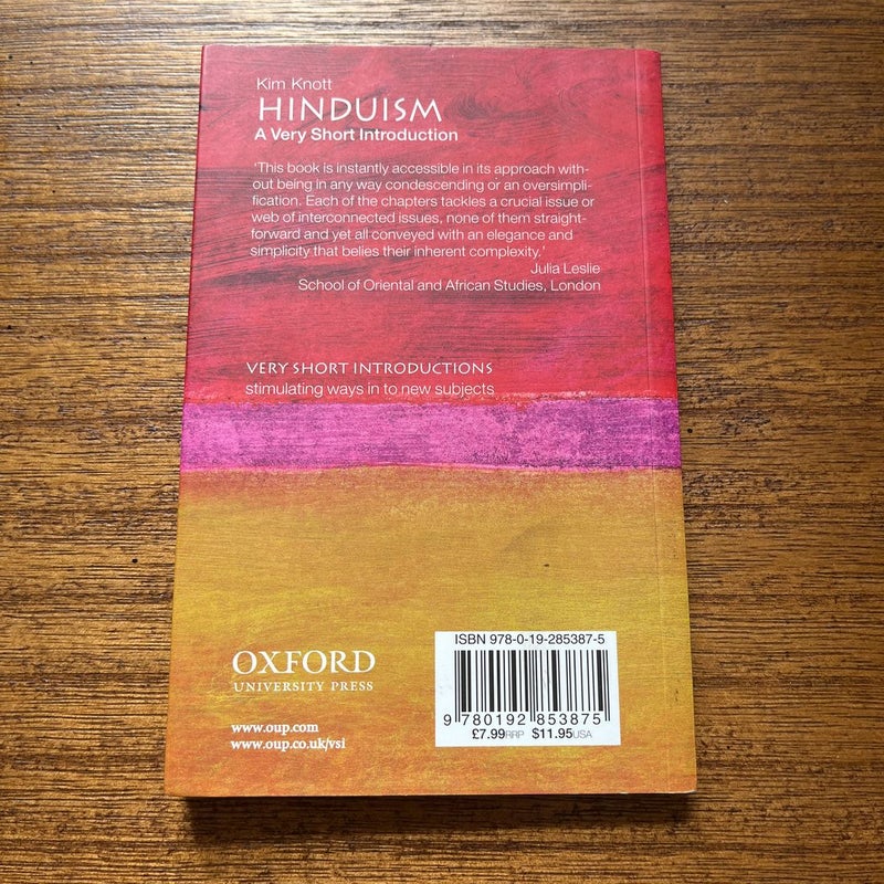 Hinduism: a Very Short Introduction