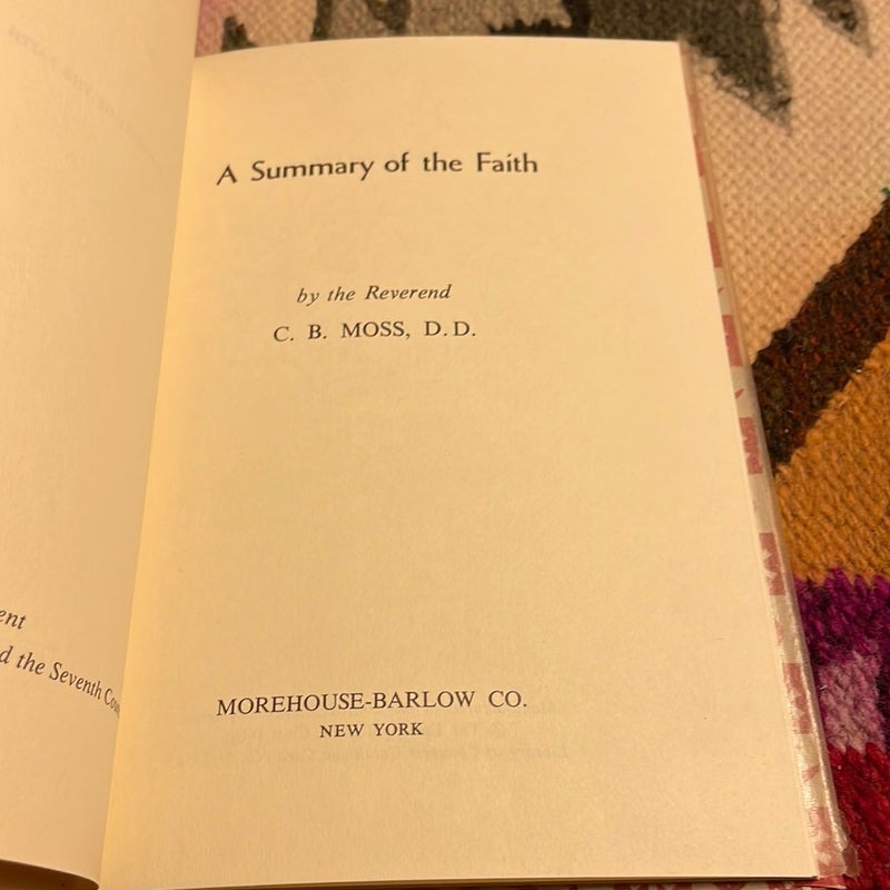 A Summary of Faith (1964) 