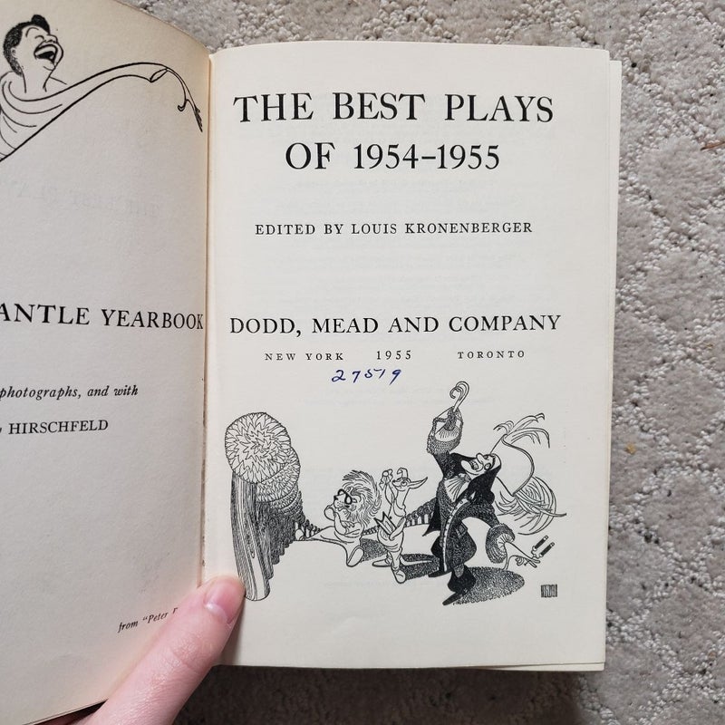 The Best Plays of 1954-1955 (Dodd Mead Edition, 1955)