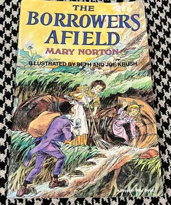 The Borrowers Afield - vintage school library edition 