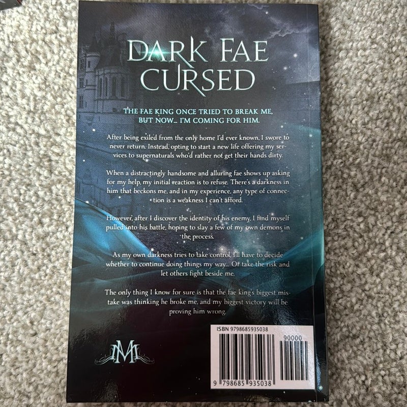 Dark Fae Cursed - signed