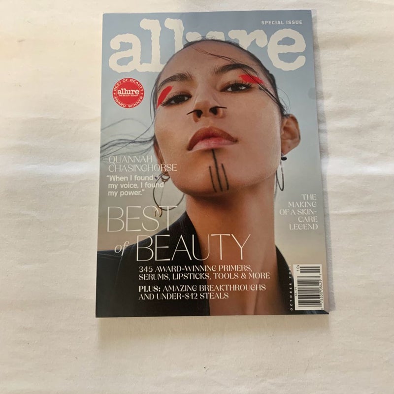 Allure Quannah ChasingHorse “When I Found My Voice” Issue October 2022 Magazine