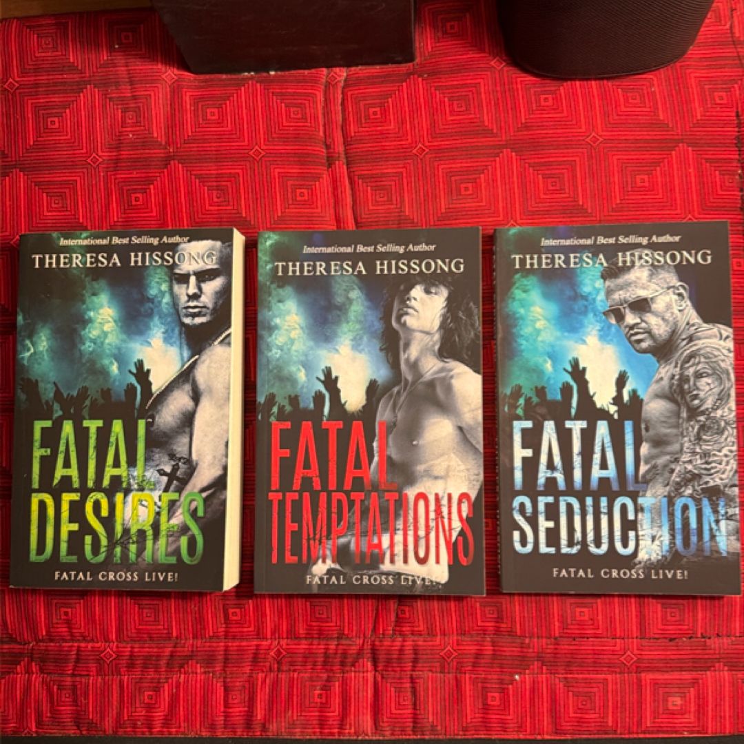Fatal Desires, Fatal Temptations, Fatal Seduction (All 3 Signed!)