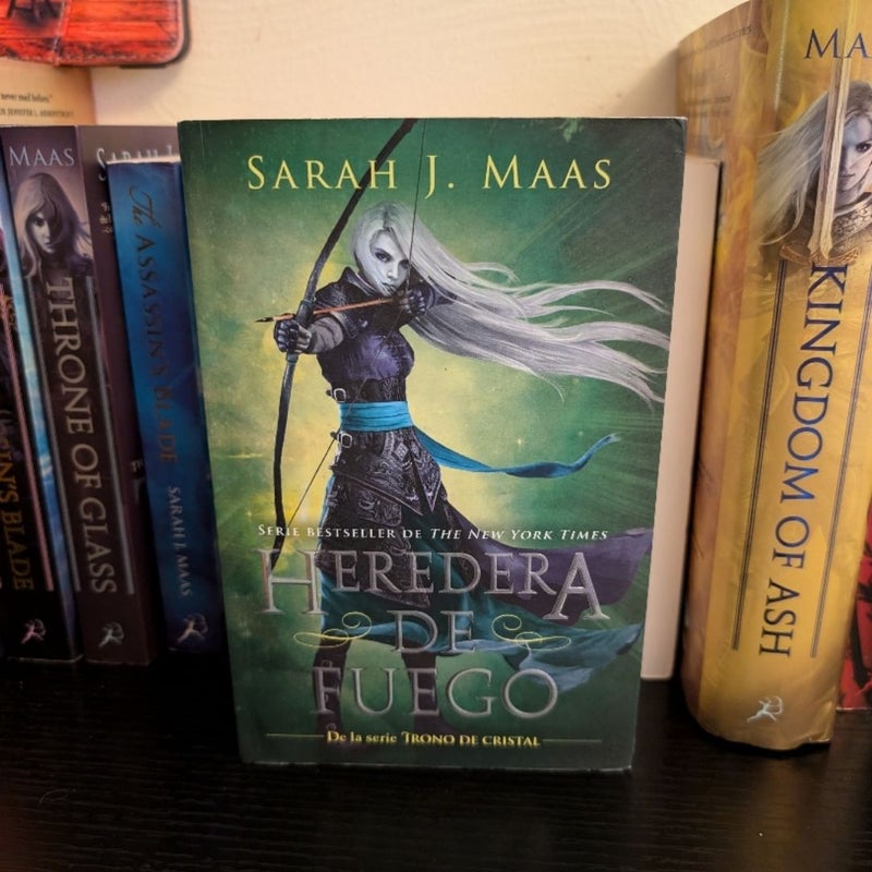 Heredera De Fuego/Heir of Fire by Sarah J Maas