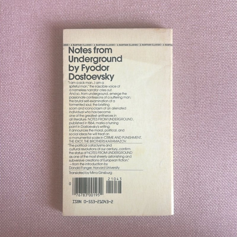 Notes from Underground