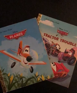 2 Books including Disney Planes Little Golden Book (Disney Planes)