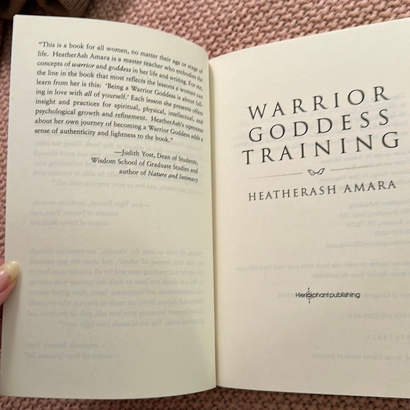 Warrior Goddess Training