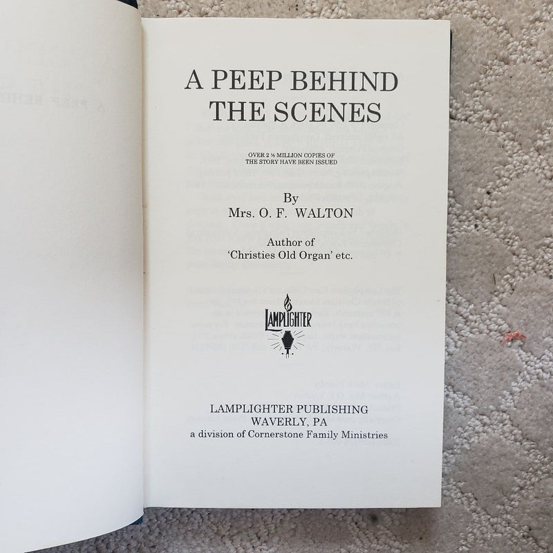 A Peep Behind the Scenes (5th Expanded Edition Printing, 2002)