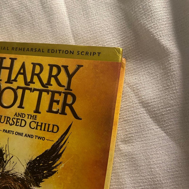 Harry Potter and the Cursed Child Parts One and Two (Special Rehearsal Edition Script)