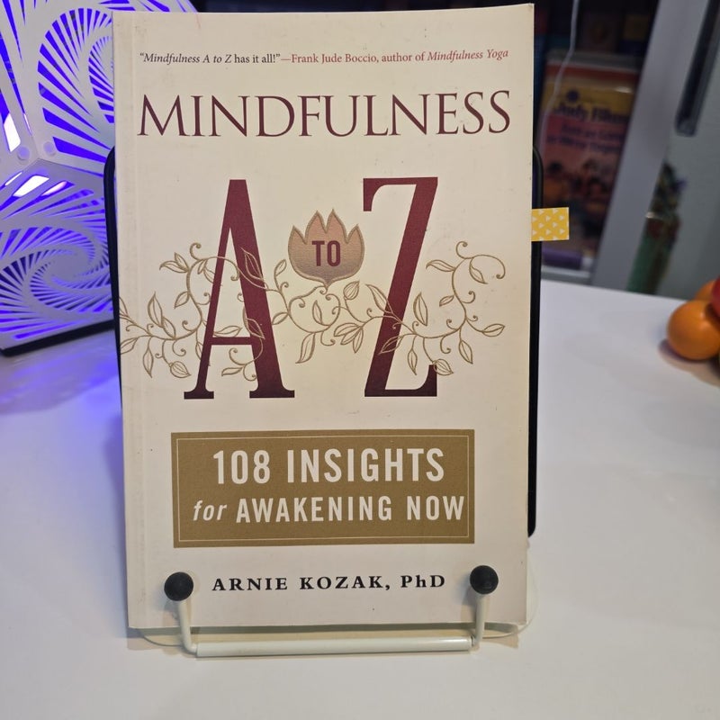 Mindfulness a to Z