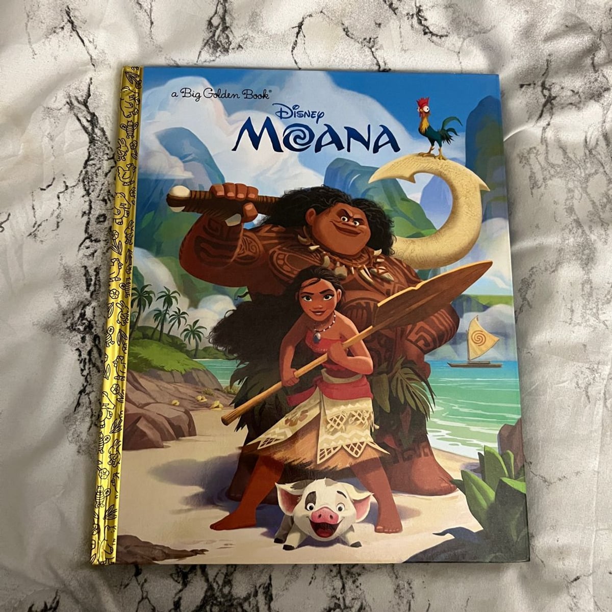 Moana Big Golden Book (Disney Moana) by RH Disney