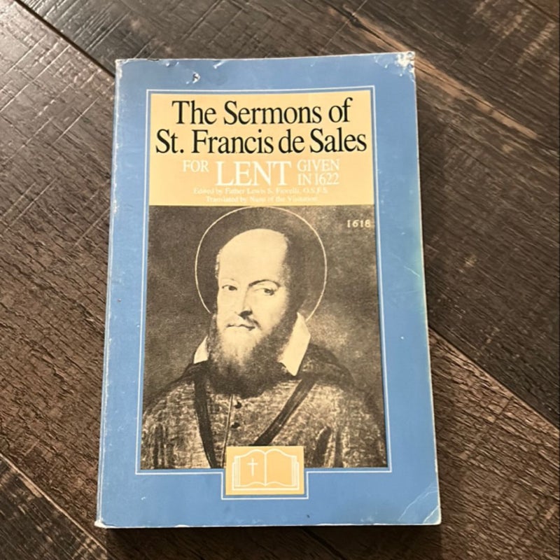The Sermons of St Francis de Sales for Lent 