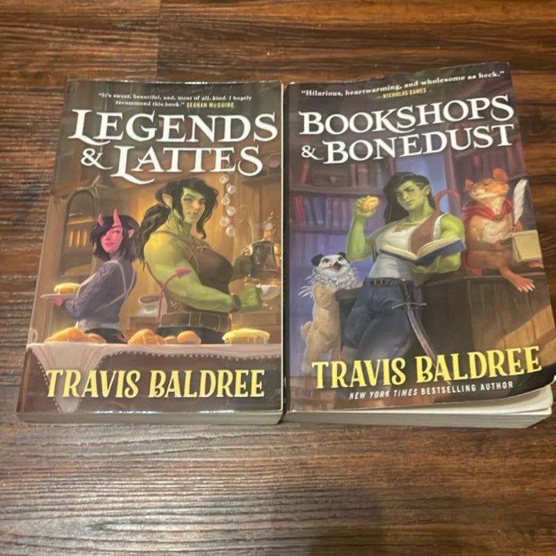 Legends and Lattes & Bookshops and Bonedust bundle