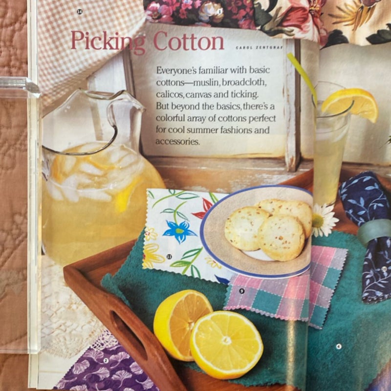 Sewing News Magazine (June 2000)
