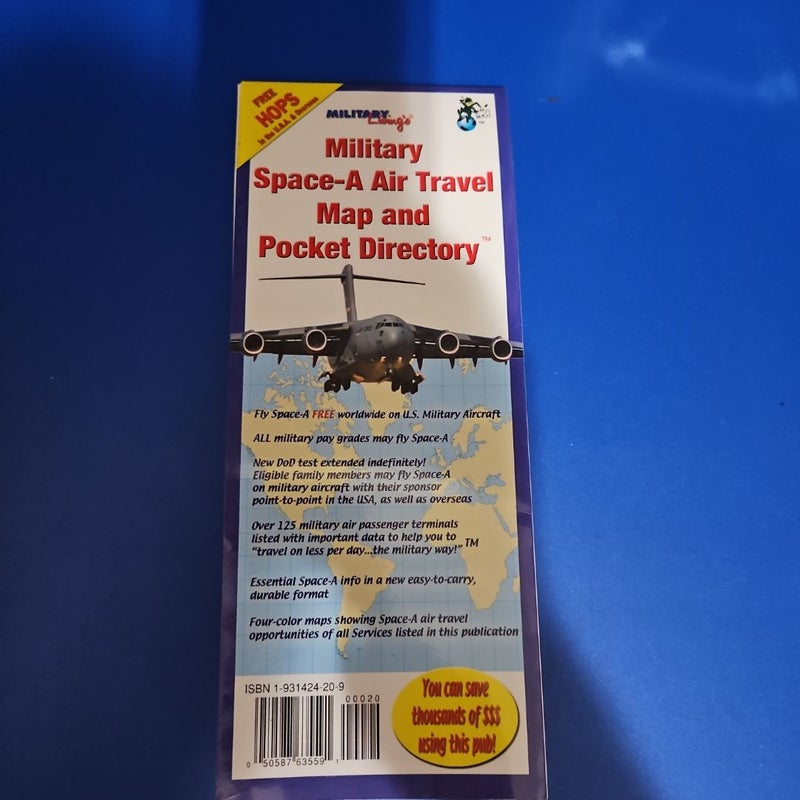 Military Space-A Air Travel Map and Pocket Directory