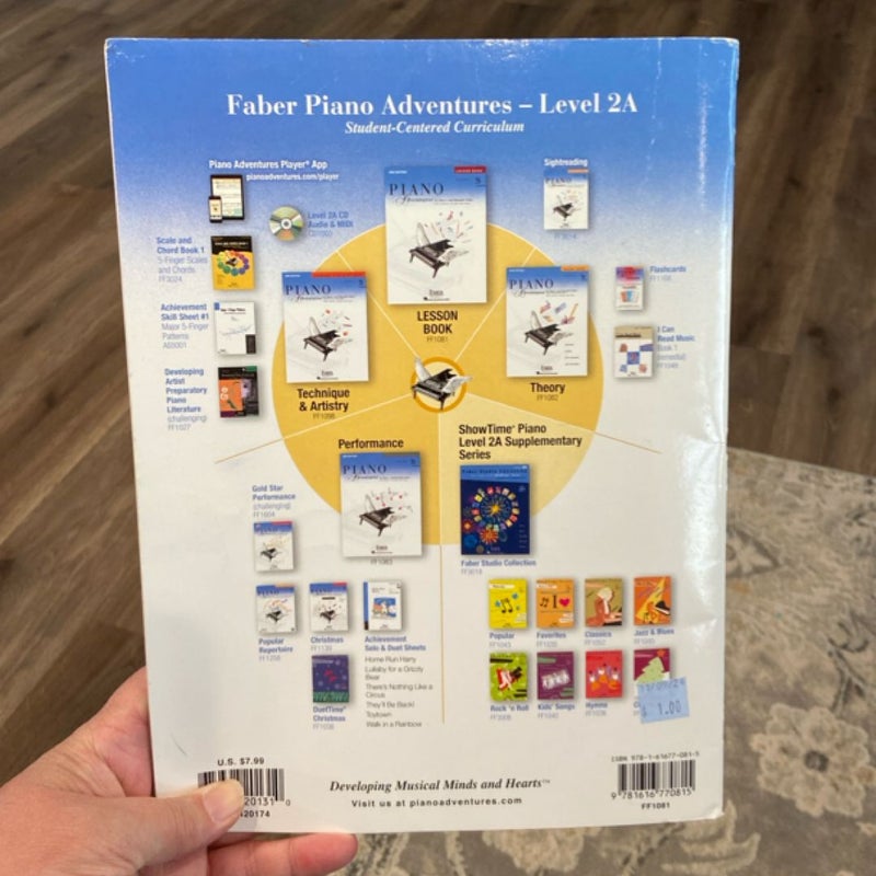 Piano Adventures - Lesson Book - Level 2A