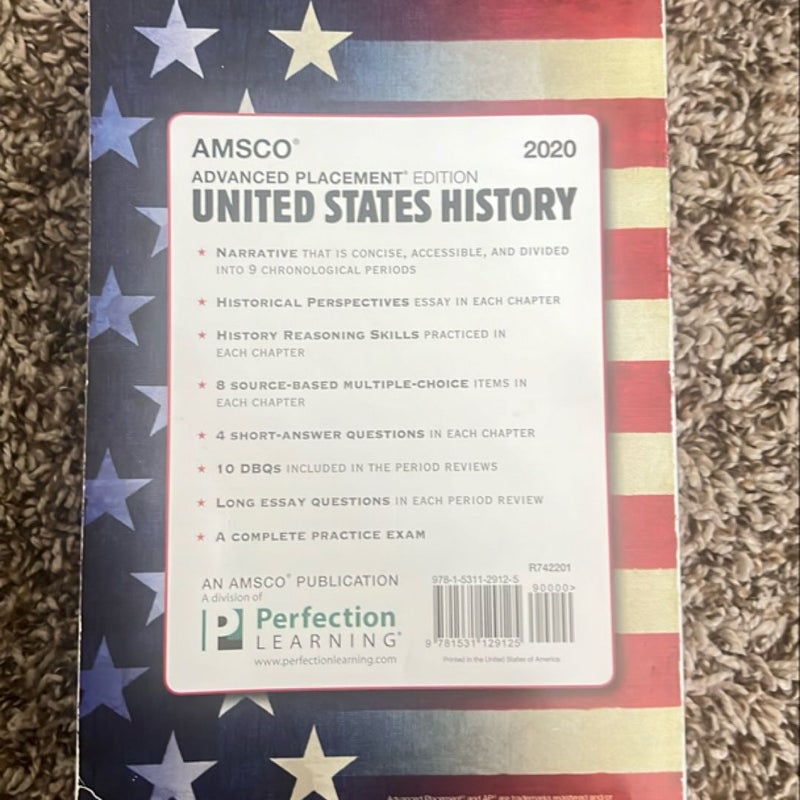Advanced Placement United States History, 2020 Edition