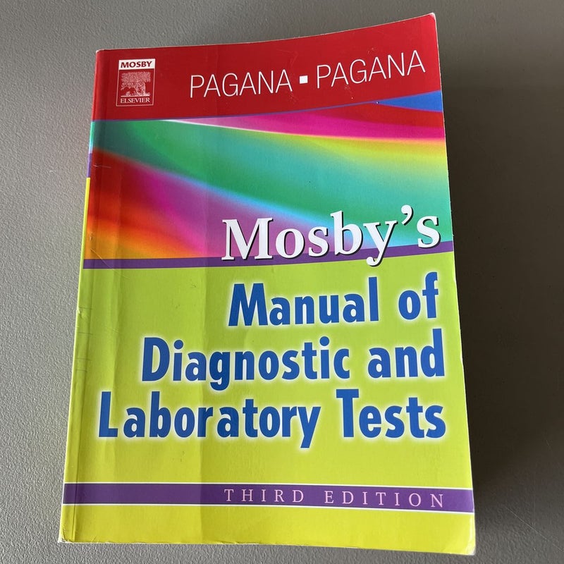 Mosby's Manual of Diagnostic and Laboratory Tests