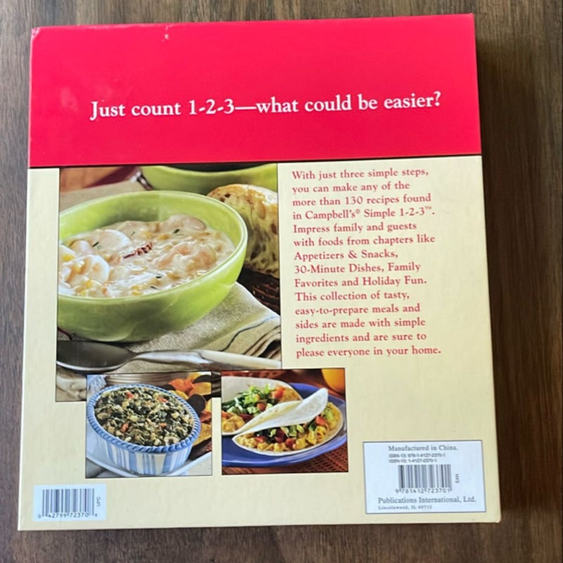 Campbell's Simple 1-2-3 Recipes