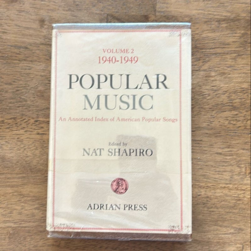 Popular Music Vol 2 1940 - 1949