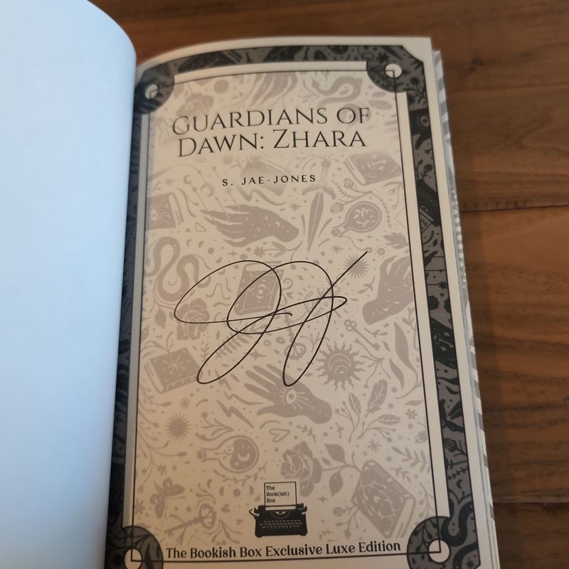 Guardians of Dawn: Zhara - Bookish Box Signed Ed.