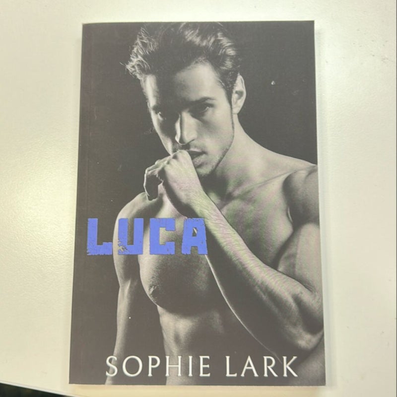 Luca signed OOP cover